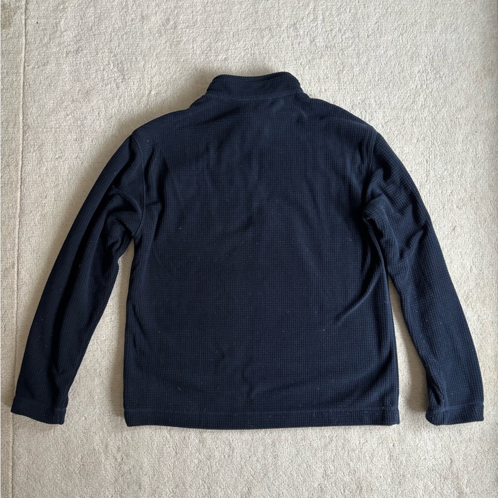 ORVIS TROUT BUM Waffle Fleece 1/4 Zipup Top Men's Size M - Picture 2 of 5